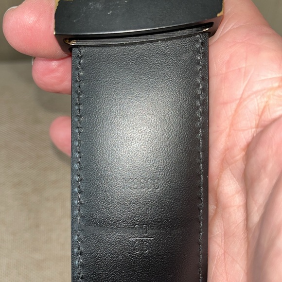 Authentic Louis Vuitton Damier Graphite Belt M9808 90/36 - Picture 6 of 8